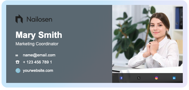 Email Signature Example 3
