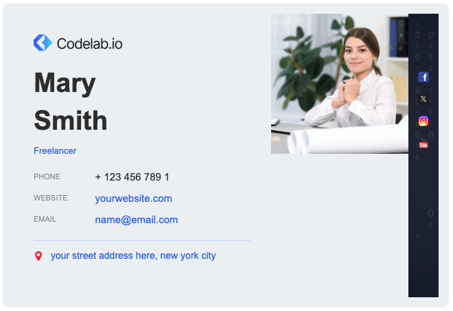 Email Signature Example 5